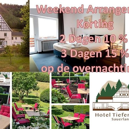 Hotel Tiefenhagen Sauerland Lennestadt Exteriér fotografie